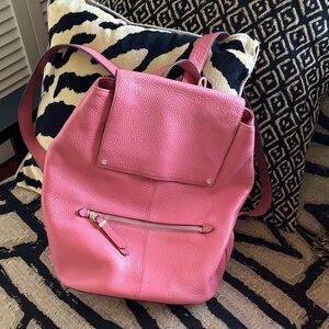 Cole Haan Pink Leather Backpack